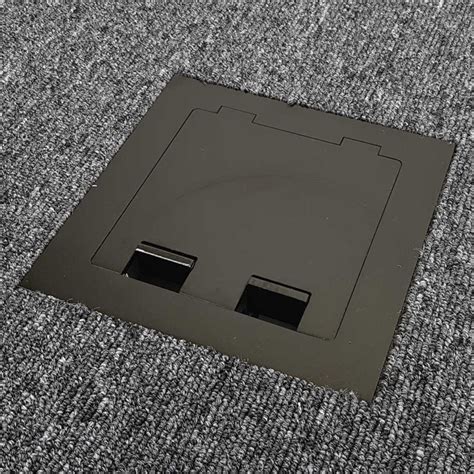 flooring electrical box|recessed floor outlet boxes.